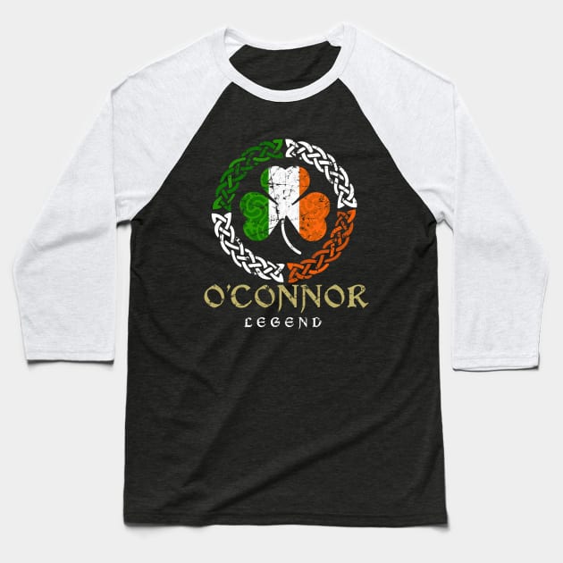 O'Connor (Irish Legend) Baseball T-Shirt by Artizan